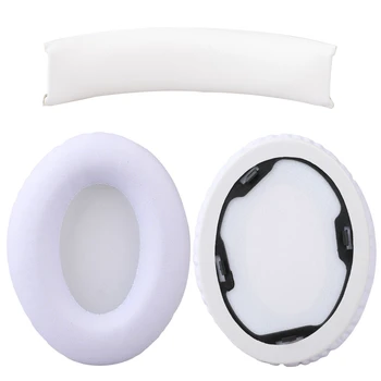 

2 pcs Replacement Ear Pads Headband Cushion for Dr dre Studio 1.0 Headphone Durable and soft comfortable for your ears