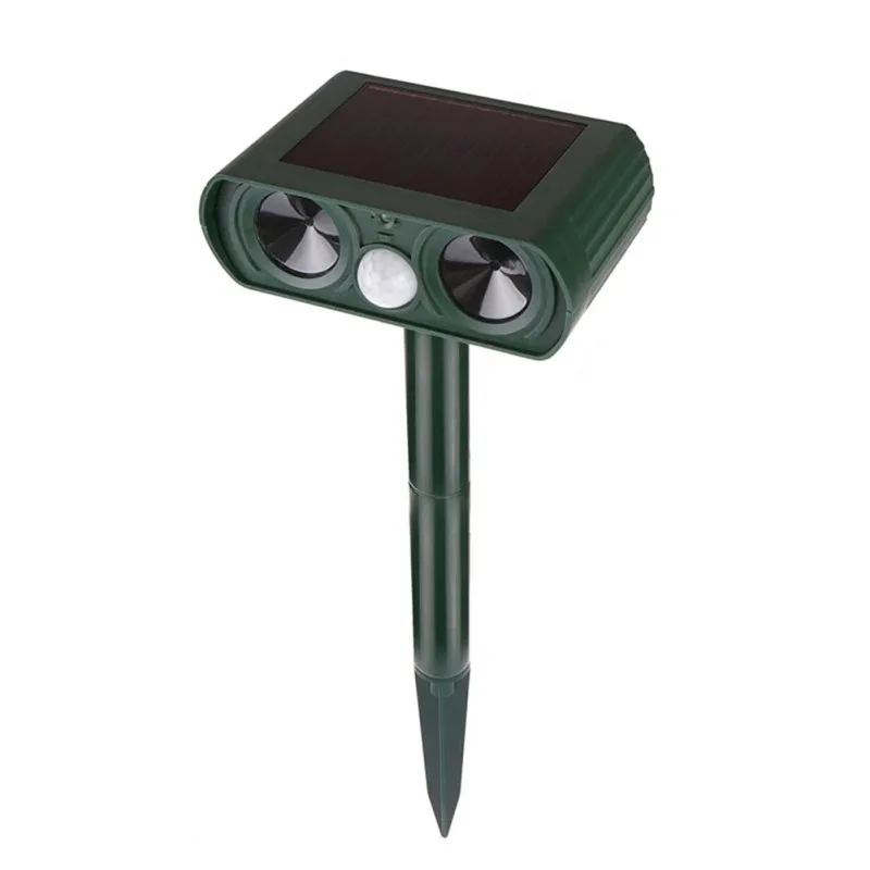 

Pet Dog Repeller Cat Bird Ultrasonic Solar Power Rechargeable Animal Outdoor Bird Repellers 37*14.4*9.5cm Garden Accessories New
