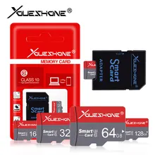 Реальная емкость, класс 10, 8 ГБ, 16 ГБ, 32 ГБ, 64 ГБ, Microsd, 128 ГБ, карта micro sd, карта памяти tarjeta micro sd с бесплатным адаптером