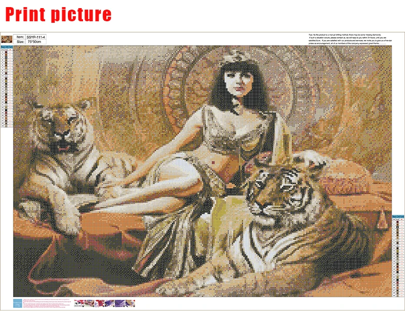 5D DIY Алмазная картина тигр и девушка вышивка крестиком полный сверлильный узор Смола Алмазная вышивка Алмазная мозаика украшение дома