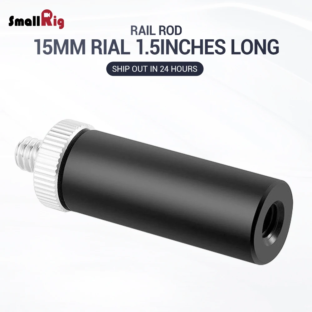 Best SmallRig 15mm Micro Rod(1.5inch) with 1 4 #039; #039; thread 915