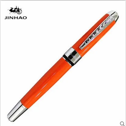 Jinhao 250, Высококачественная цветная Роскошная металлическая авторучка, школьные офисные канцелярские принадлежности, каллиграфия, 0,5 мм, перьевые чернильные ручки, подарок - Цвет: G