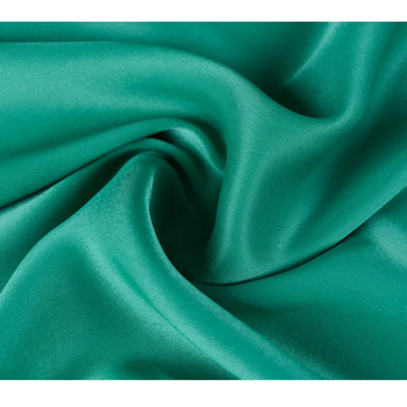 CF506 1m Solid Viridis 100 Cotton Satin Fabric Ultra Luxury Lustrous Cotton Pajamas Fabrics for