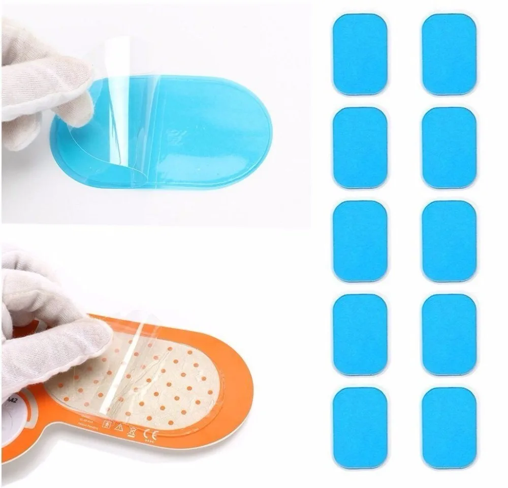 

Abs Trainer Replacement Gel Pad Muscle Stimulator Gel Sheet for Muscle Abdominal EMS Trainer Stimulator Gel Pads Accessories