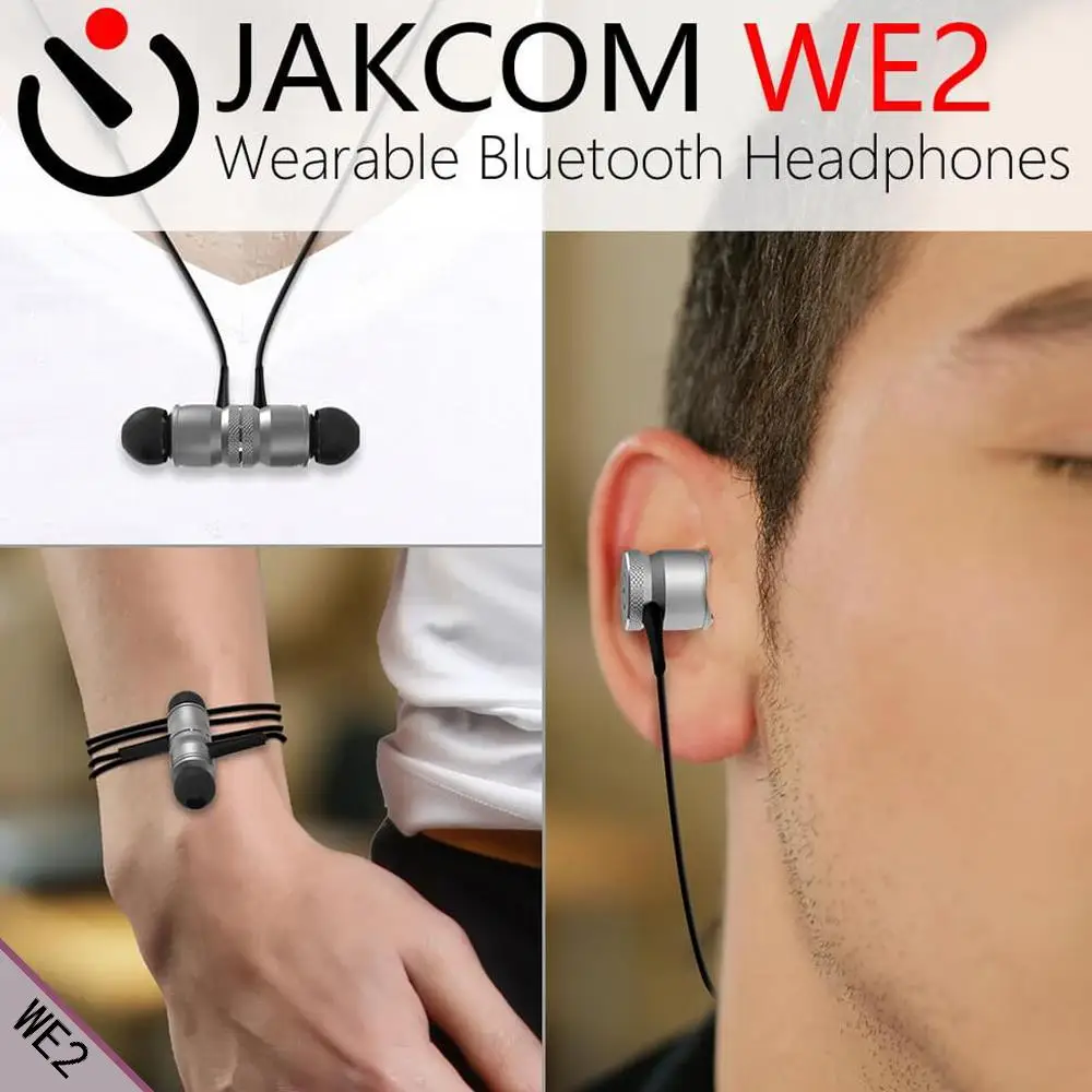 Jakcom WE2 Dapat Dipakai Bluetooth Earphone Penjualan Panas Di Earphone Headphone Seperti Mi Headphone Handphone Sluchawki
