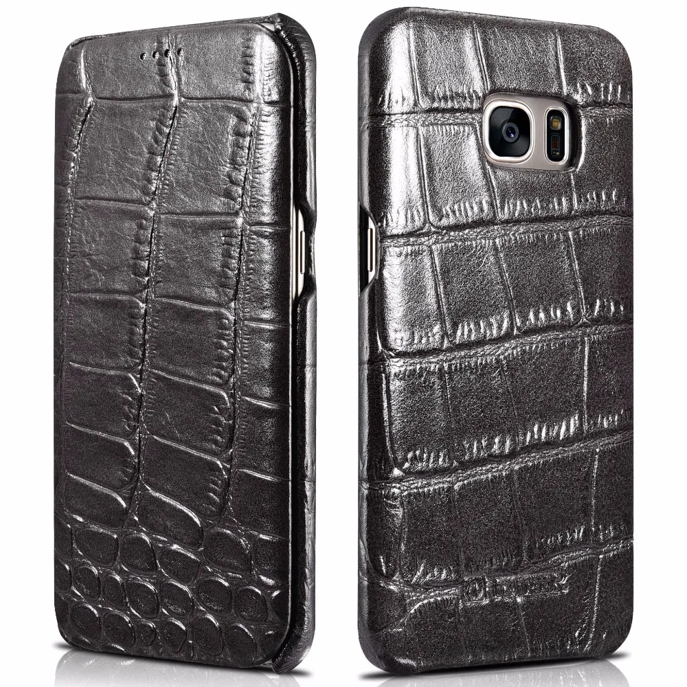 imágenes para Para samsung galaxy s7 edge g9350 original icarer genuino de la marca piel de la vaca cuero de la cubierta del teléfono case s7 borde curvo de cocodrilo grano imágenes para Para samsung galaxy s7 edge g9350 original icarer genuino de la marca piel de la vaca cuero de la cubierta del teléfono case s7 borde curvo de cocodrilo grano
