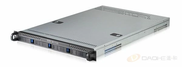 1U plug and drop server industrial control cabinet 4 hard