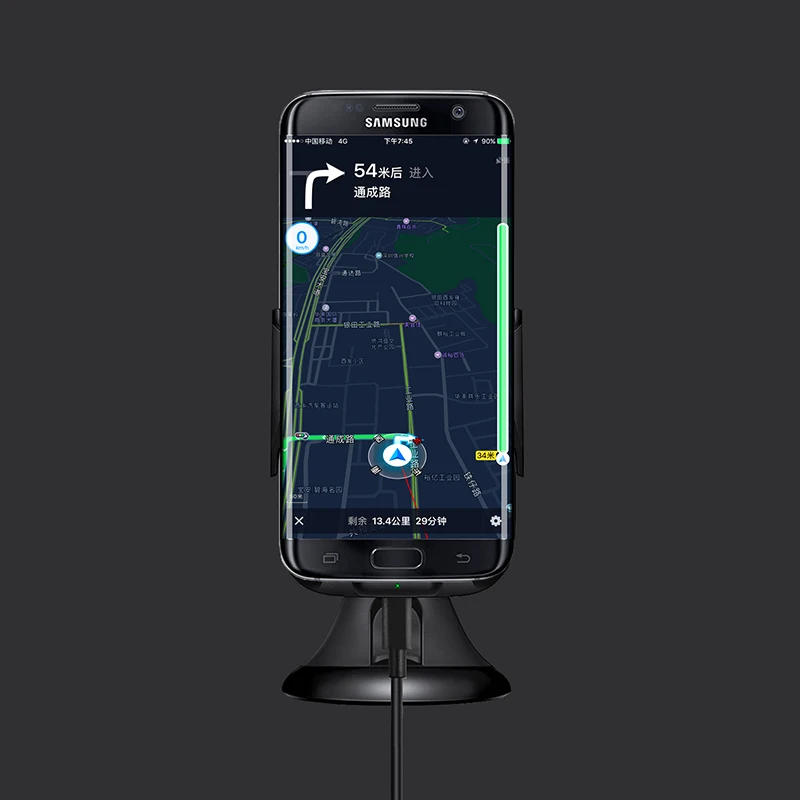 13Car Fast Charger Wireless Charging Mount Holder