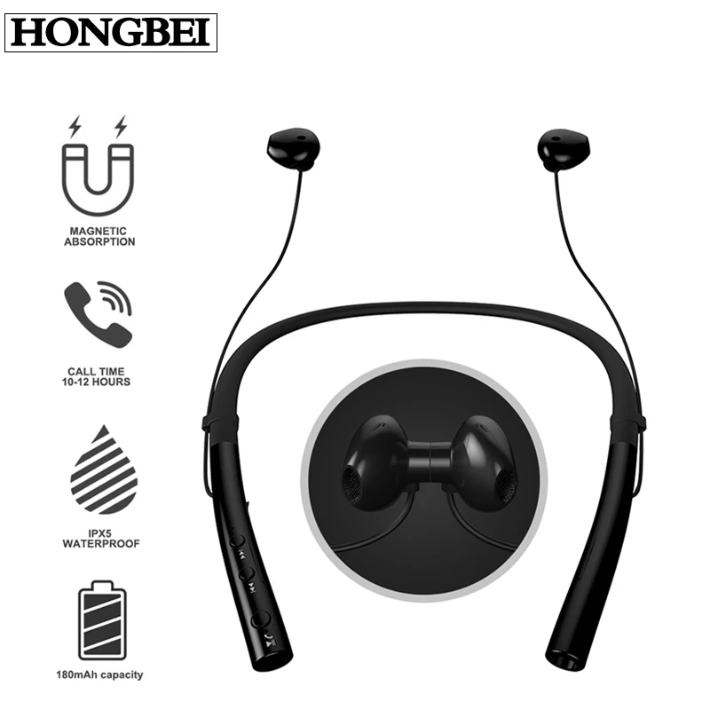 

Q14 Bluetooth headset In-Ear Stereo Sports headset HIFI Sound Quality headset Built-in Microphone IPX4 Waterproof