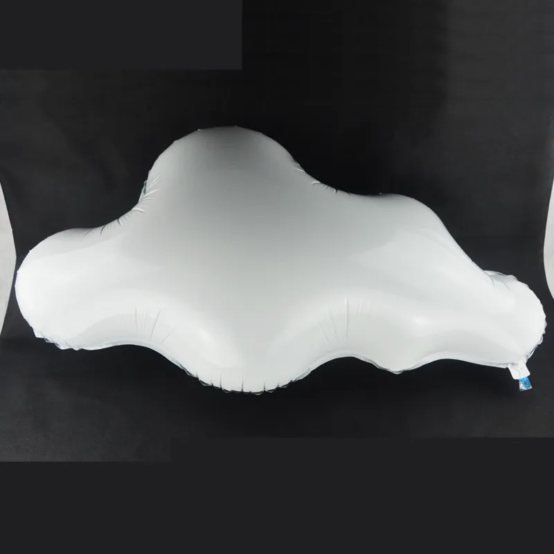 1Pcslot Birthday Party Baby Shower Party Aluminum Film White Clouds Balloons Party Foil Balloon Decoration PAT44 (2)