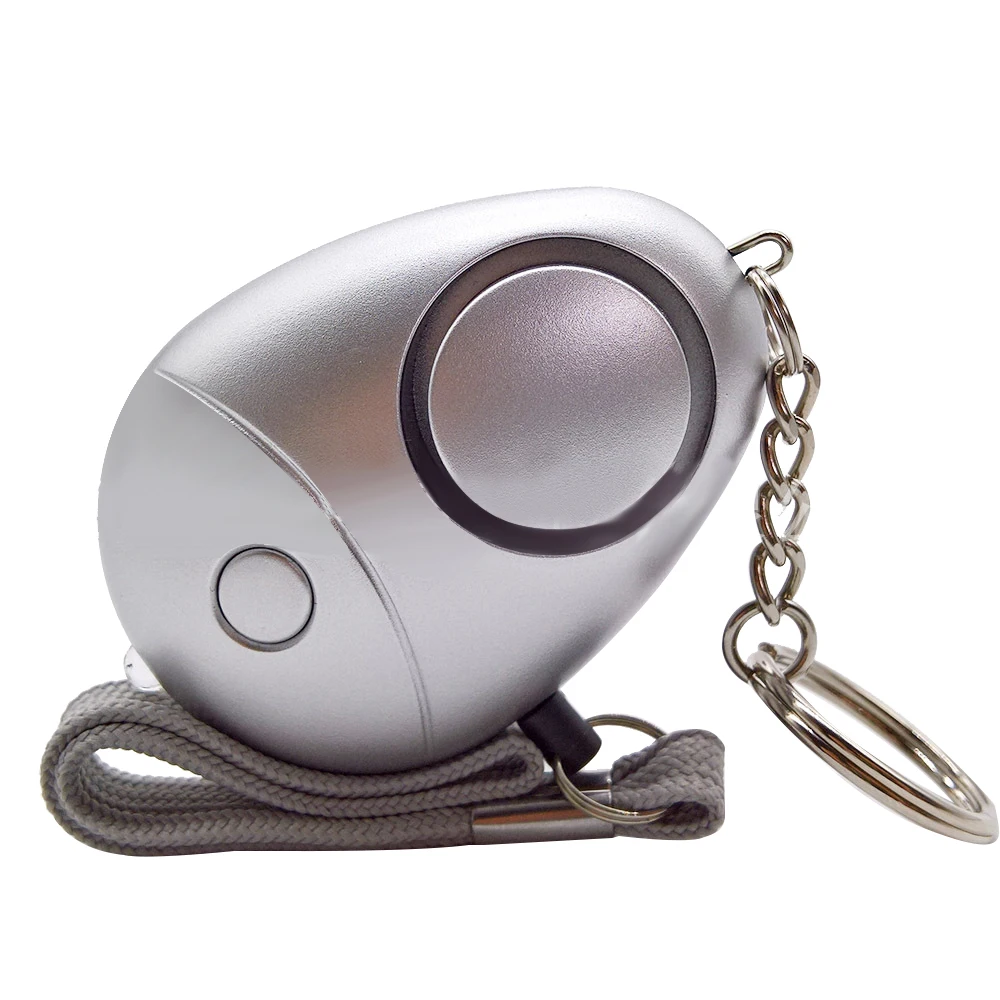

Personal Alarm 120-130dB Safe Sound Emergency Self-Defense Security Alarm Keychain LED Flashlight for Women Girls Kids Elderly