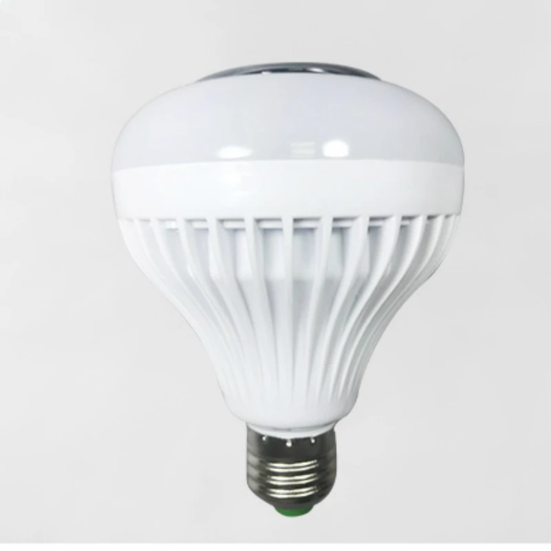 Elistooop Новый E27 беспроводной bluetooth динамик 12 Вт RGB светодиодный светильник 110 В 220
