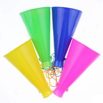 

1PC Random Color Blow Fan Horn Vuvuzela Festivals Raves Events Speaker Cheering Horn