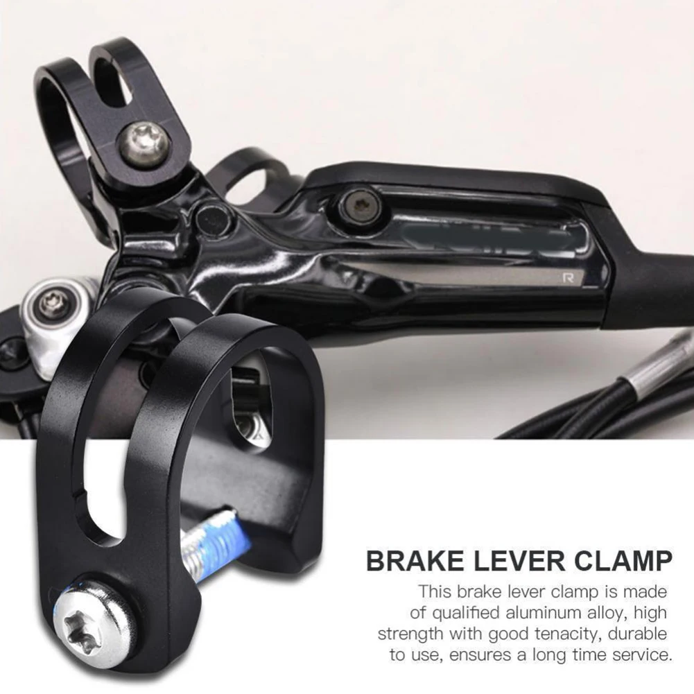 

Cycling Black Fixed Metal Bicycle Replacement Ring Brake Lever Clamp U Shape Durable Bike Accessories Parts For Sram Avid E9 X0