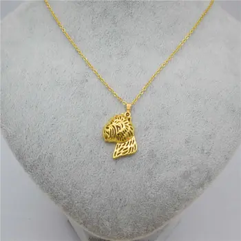 

Wholesale Fashion Cartoon Boho Chi Necklace West Highland White Terrier Pendant Necklace For Women Jewelry Christmas Gift