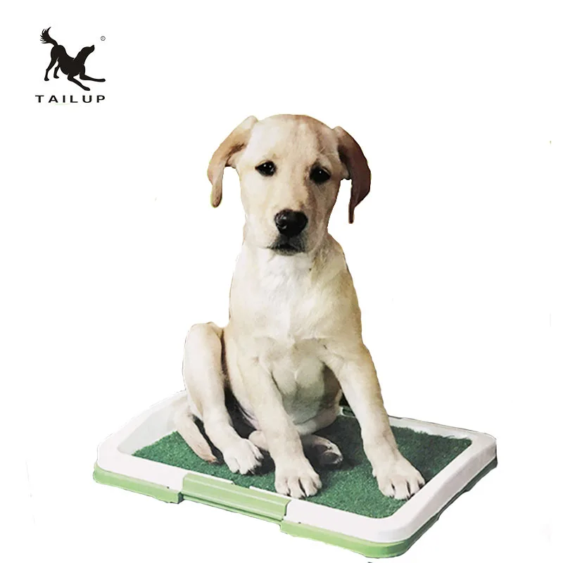 TAILUP Pet Training Toilet For Dogs ThreeTier Grid With Lawn Tray For