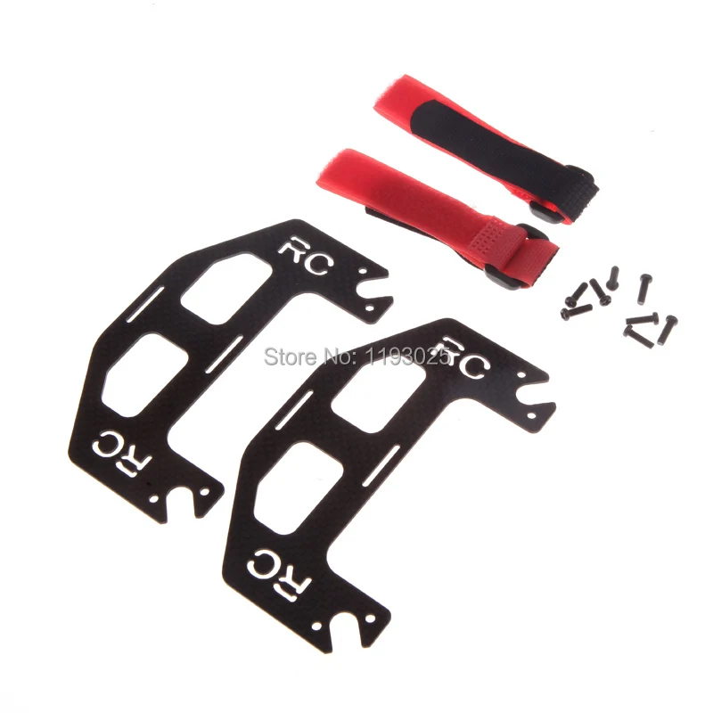 Free shipping Carbon Fiber Dual Battery Mount FPV Aerial Photo Video for DJI Phantom Quadcopter | Игрушки и хобби