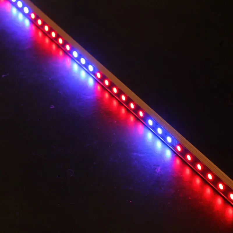 10pcs 0 5M 27Red 9Blue 12V LED10w grow light bars light font b strip b font