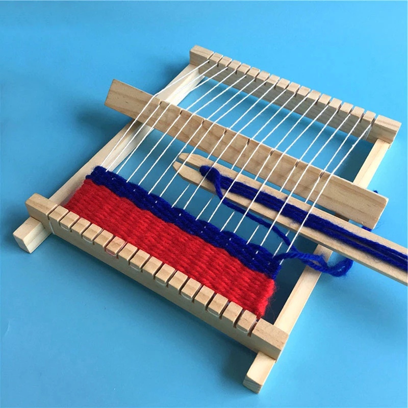 Традиционный деревянный ткацкий станок ручная вязальная машина для поделок детская игрушка для обучения подарки