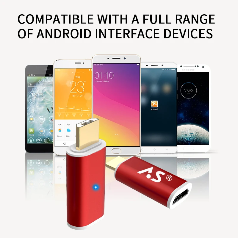 Магнитный микро USB адаптер для мобильного телефона для Android микро устройств Зарядное устройство и данных Магнитный адаптер для samsung/Xiaomi/huawe