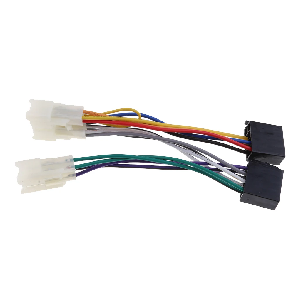 For Toyota Yaris ISO Stereo Head Unit Harness Adaptor Wiring Loom Lead Cable | Автомобили и мотоциклы