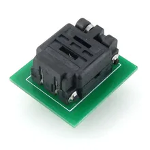 Wavesahre QFN8 К DIP8(C) Plastronics программный IC АДАПТЕР тестовый сгорающий разъем 8*6 мм 1,3 шаг для QFN8 MLF8 MLP8 пакет