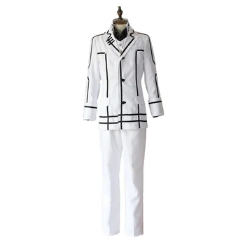 

Anime Vampire Knight Cosplay Costumes Clan Kaname Kiryu Zero Jacket Vest Pants Full Set School Uniform For Men Boys Clothes