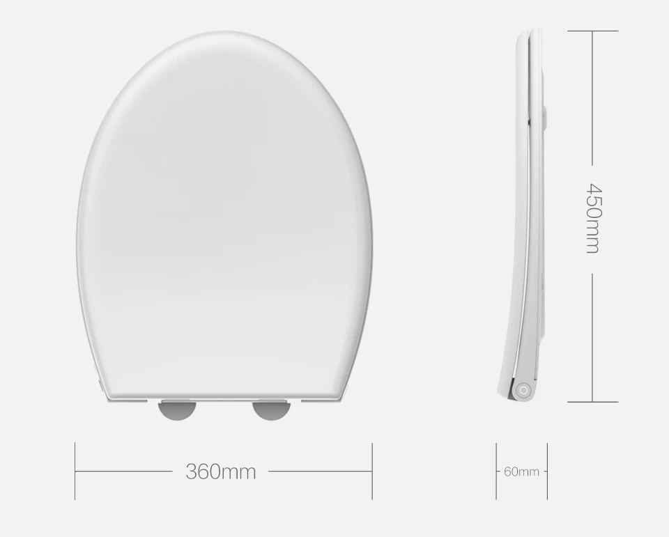 Original Xiaomi Youpin Washing Smart Toilet Cover Seat Heating Warm Intelligent Toilet Lid Waterproof Cleaning Lavatory Cover (27)