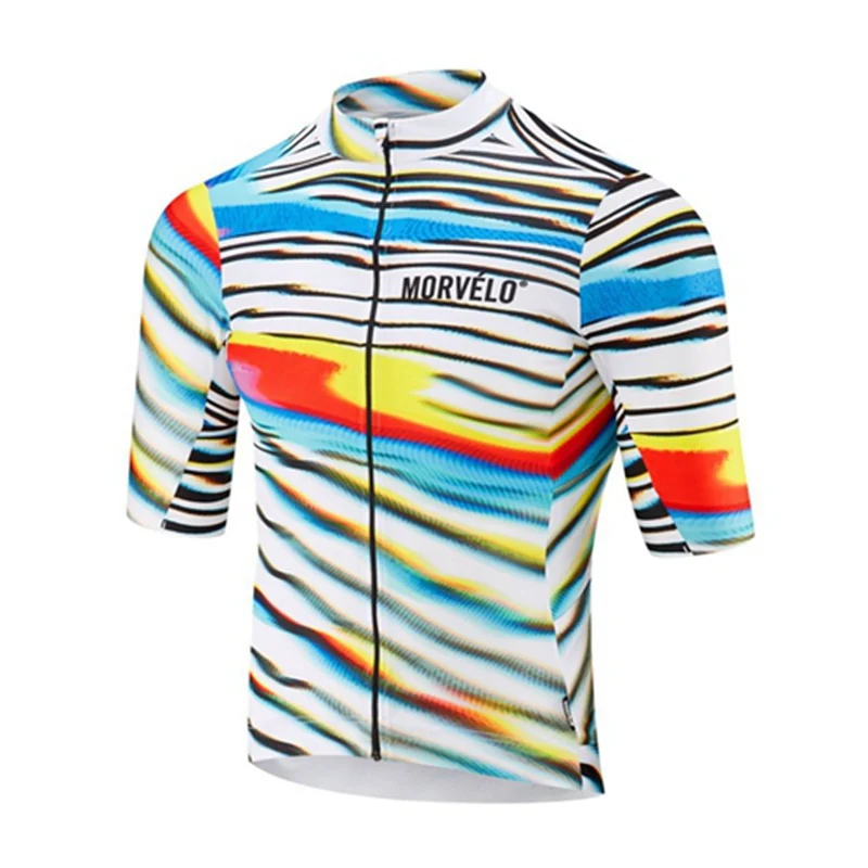morvelo велосипедная майка с коротким рукавом мужская гоночная горная велосипедная одежда U51053 - Цвет: 14Q