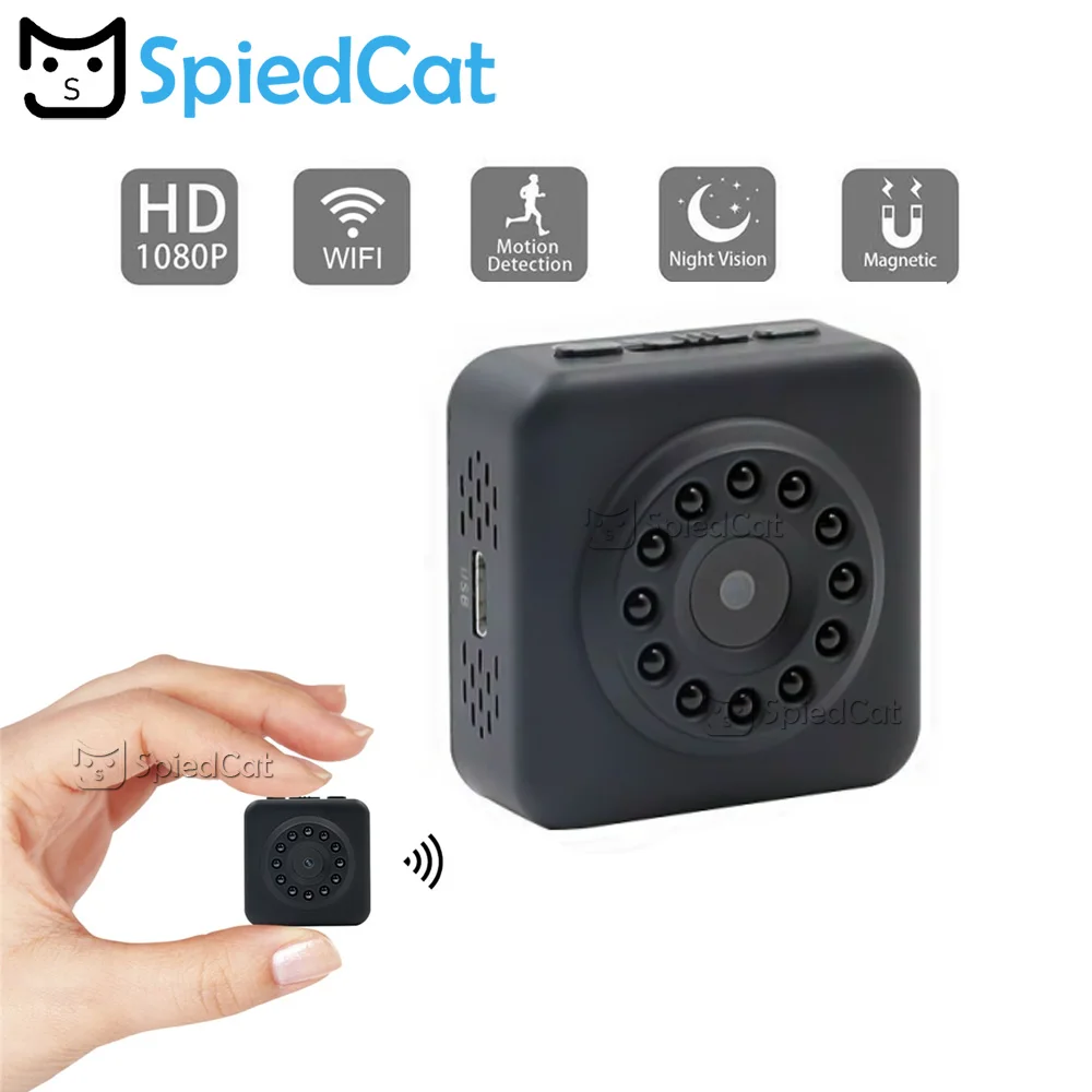 

WIFI Micro Camera HD 1080P Night Vision And Motion Sensor Home Security Video Mini Camcorders Portable Wireless 2.4G Wifi IP Cam