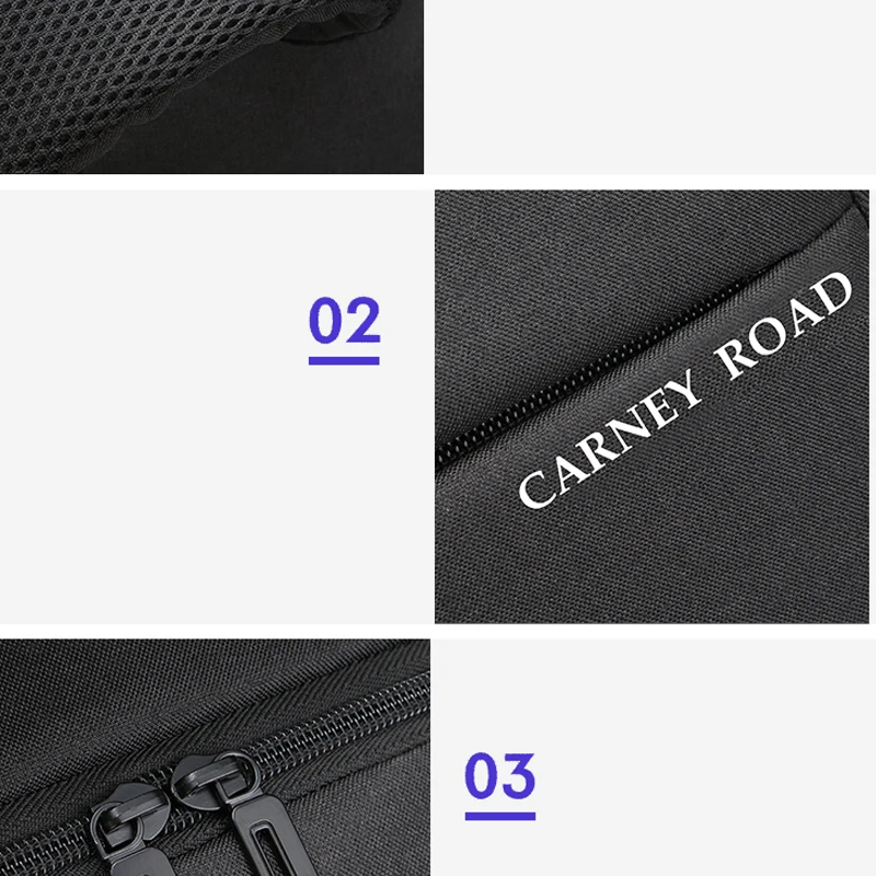 Carneyroad Водонепроницаемый Usb зарядка 14 15 дюймов ноутбук мужской рюкзак большой емкости дорожные сумки для мужчин модные школьные сумки