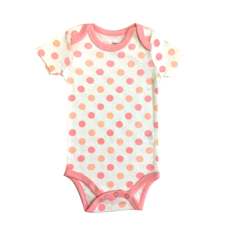 

newborn baby bodysuits short sleeve baby girl boy clothes O-neck 3-24M baby Jumpsuit 100%Cotton baby clothing Infant sets kid