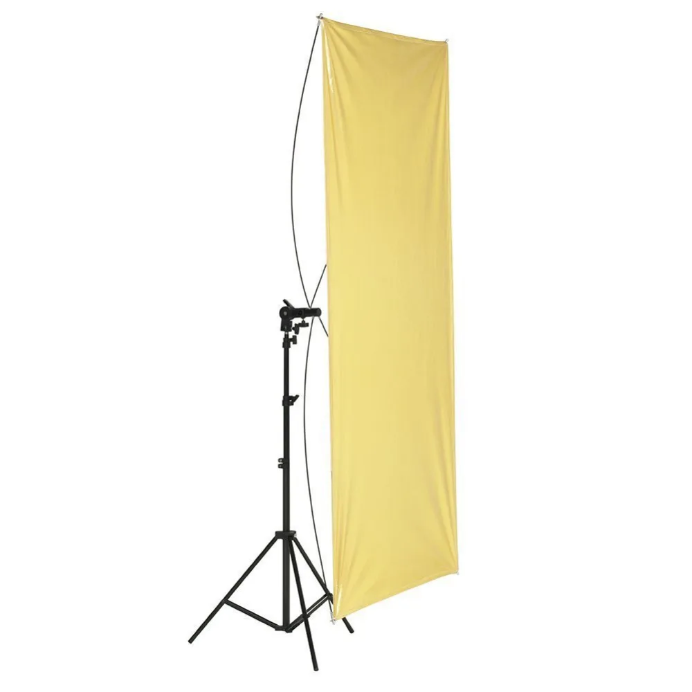 Neewer 35 &quotx 70&quot/90x180 см фотостудия золото/серебро/черный/белый плоский светильник