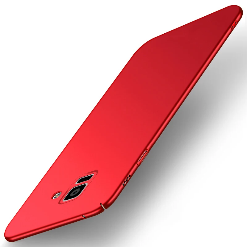 

Hard PC Matte Phone Case for Samsung Galaxy J4+ J6+ Plus 2018 J4 J6 2018 Ultra Thin Slim Plastic ShockProof Cover