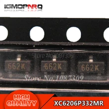 50pcs free shipping XC6206P332MR 662K XC6206 3.3V/0.5A Positive Fixed LDO Voltage Regulator SOT-23 new original