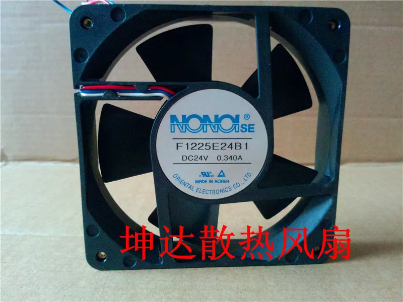 Nonoi f1225e24b1 24В 0.34a 12 см 12025 линейный преобразователь частоты охлаждающий вентилятор