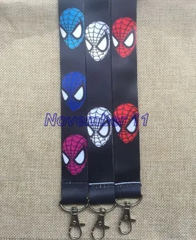 

Lot 50Pcs mixed cartoon spider-man Phone Lanyards MP3 Strap Lanyards NECK Lanyard Charm WW458