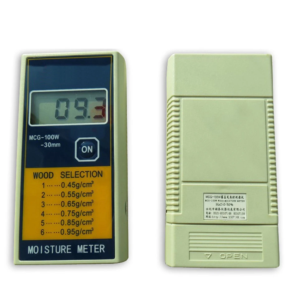 KT 50 измеритель влажности древесины цифровой дерева 2% ~ 90% Разрешение: 1%|Измерители