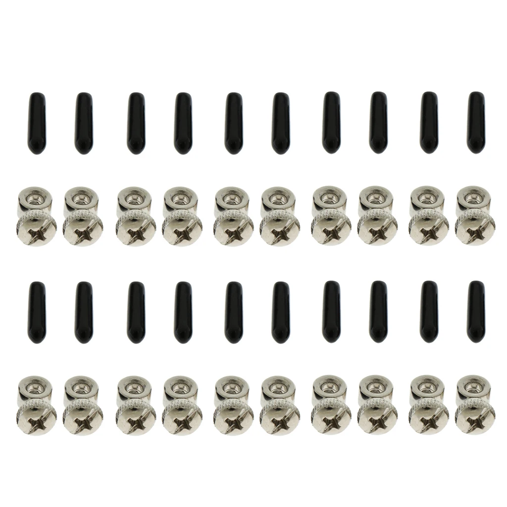 Speed Jump Rope Components Adjustment Screws Ends Caps Hardware Length Adjustable Screw Bolts 5/10 Pairs