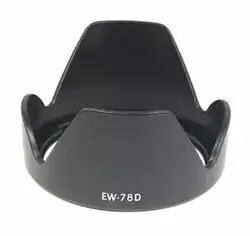 Бесплатная Доставка EMS для Canon EW-78D Камера ew78d бленда 70 d 760d 80 d 700D 650D 600D 70d 60D 7D 60D T3i T2i T1i 72 мм 18-200