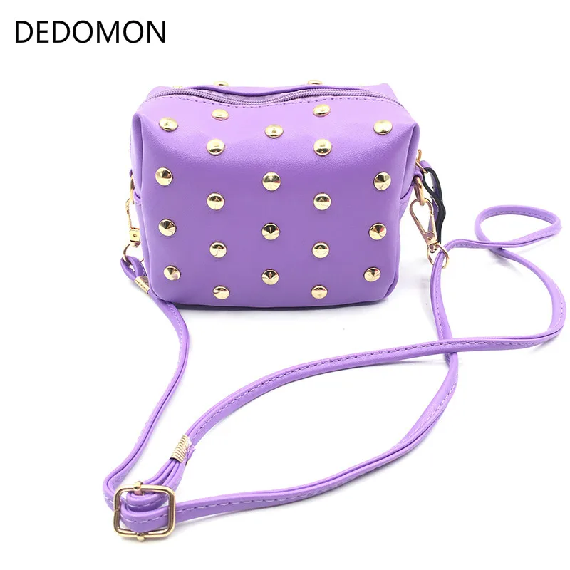 Women Mini Fashion Luxury Clutch Ladies Mobile Evening Purse Famous Designer New Rivet Casual Crossbody Shoulder Messenger Bags huismerk kopen in de aanbieding