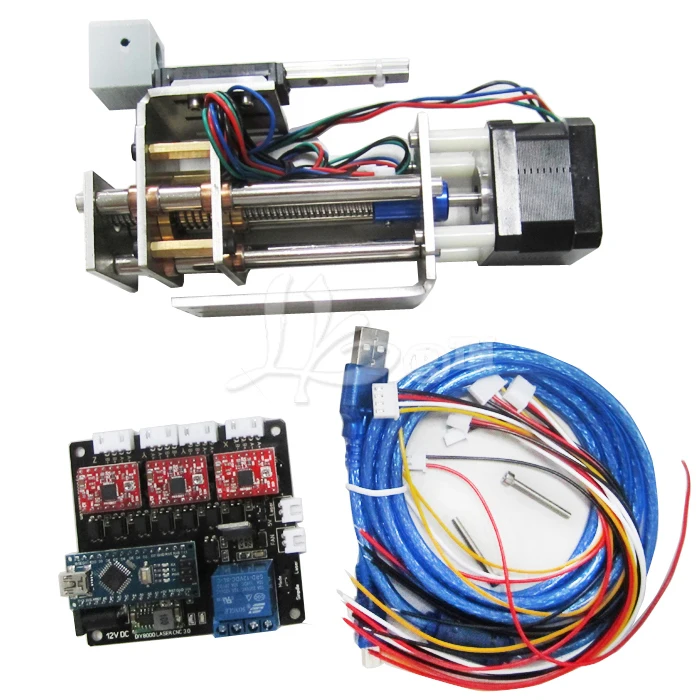 

DIY plotter suite DPS 01 Laser engraving machine convert to 3 axis CNC model DIY