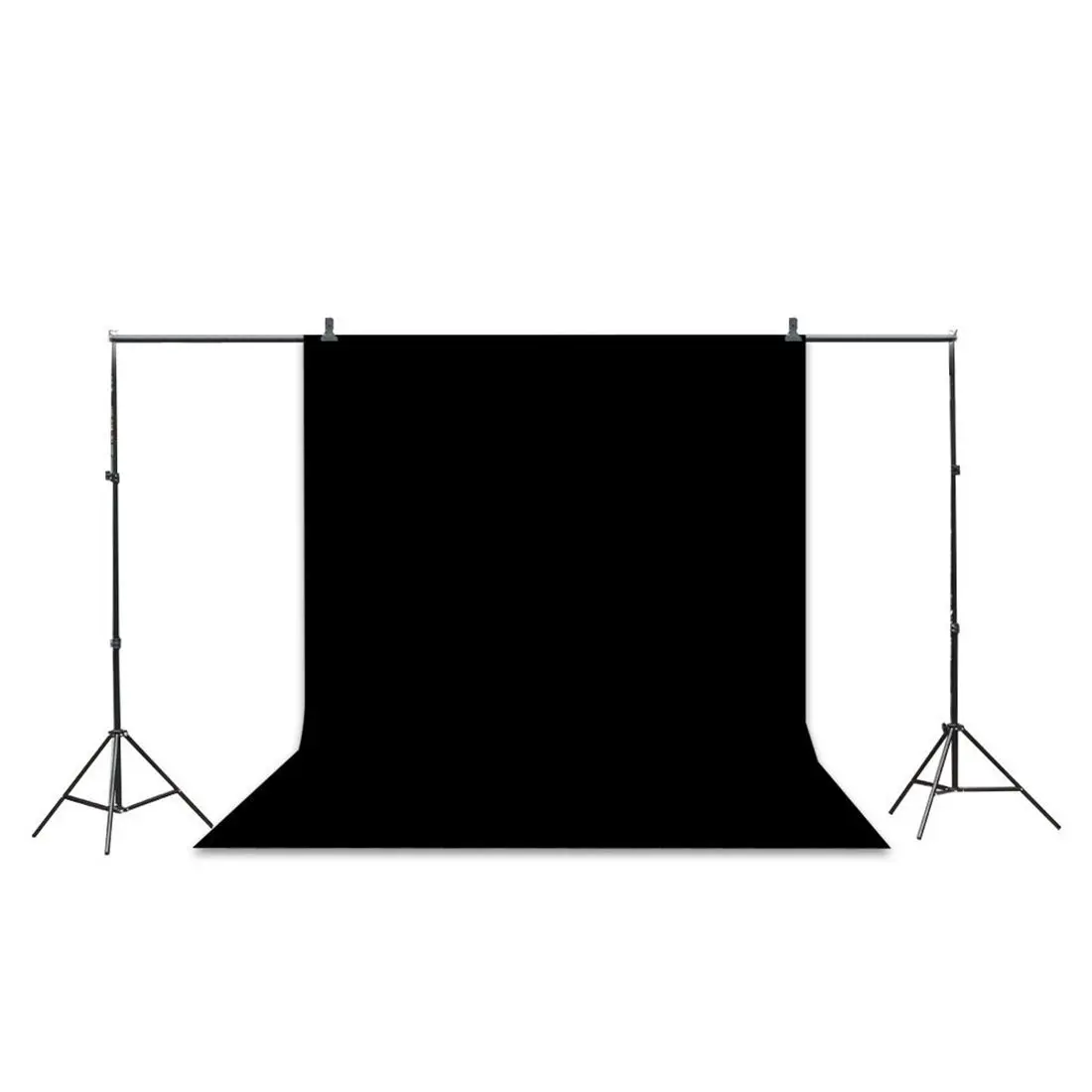 

Professional Studio Background Stand Kit - 10x6.5ft Photo Backdrop Support Stand Kit + Backdrop Screen (Black,Green,