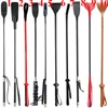 Luxury Leather Spanking Paddle,Riding Crop Sex Whip,Slave Flogger Spanker,Toys For Adults 1