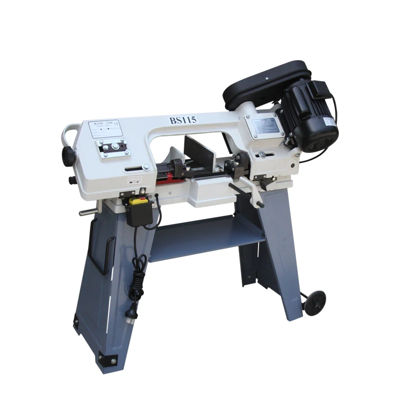 metal multifuncional carpintaria mesa elétrica horizontal vertical faixa serrar máquina bs115