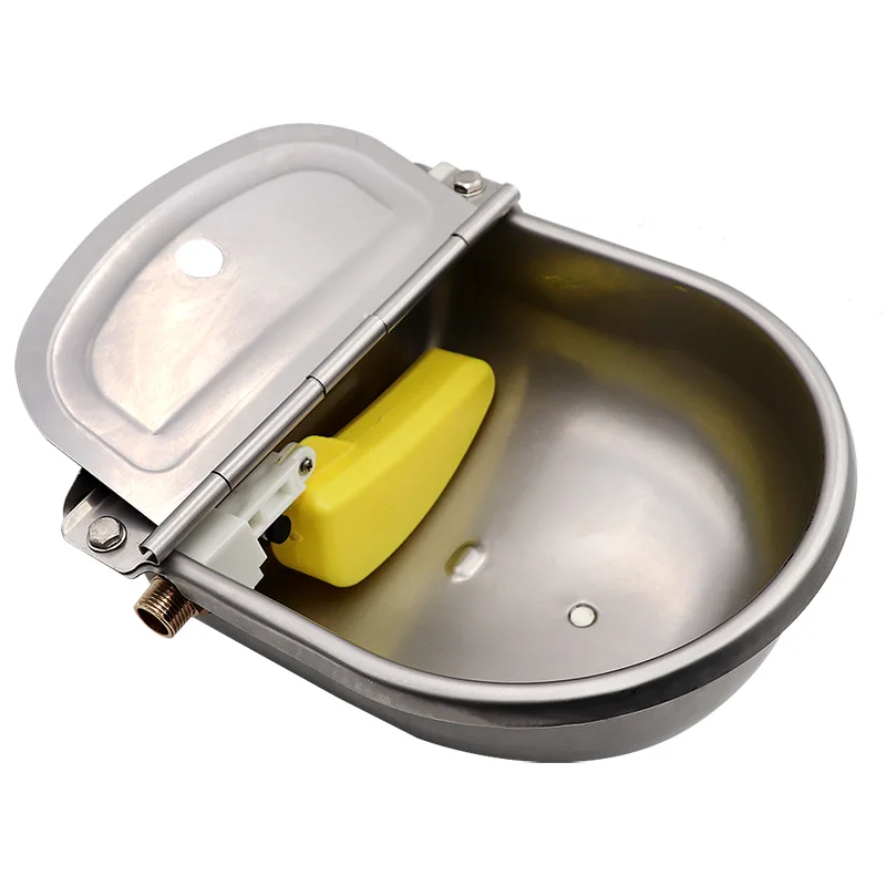 Goedkoop Vee Koe Paard Nieuwe Automatische Water Bowls Rvs Drinkbak Float Outlet Voor Vee Hond Schapen Varken Feeder