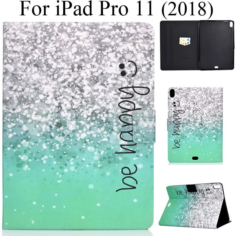 Милый чехол с рисунком для 2018 iPad Pro 11 A80 A2013 A1934 мягкий из силикона и ТПУ
