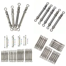 10 шт./лот, сильные эластичные поворотные рыболовные снасти, рыболовный крючок, соединитель, вращающиеся Вертлюги, свинцовая оболочка, трубка