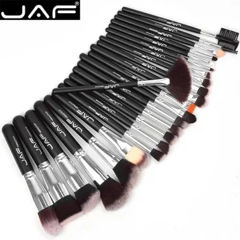 

JAF J2404YC-B 24pcs Professional Makeup Brush Set Soft Taklon Hair Face Eye Shadow Foundation Blush Lip Makeup Brush Tool Kit