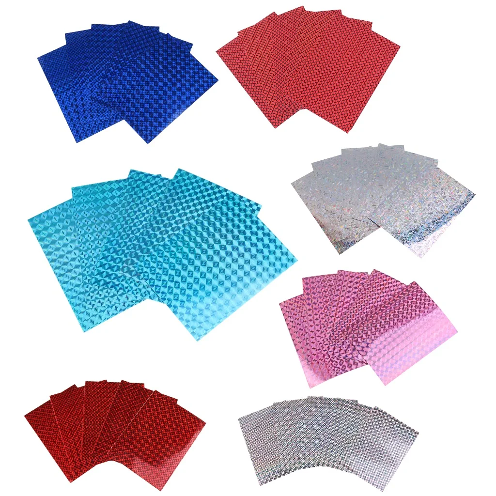 

35Pcs Waterproof Fishing Lure Tape DIY Fishing Lure Outer Scale Reflective Tape Fishing Tackle Craft Multicolor 12x9cm